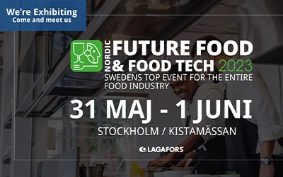Lagafors ställer ut på Nordic Future Food & Food Tech 2023